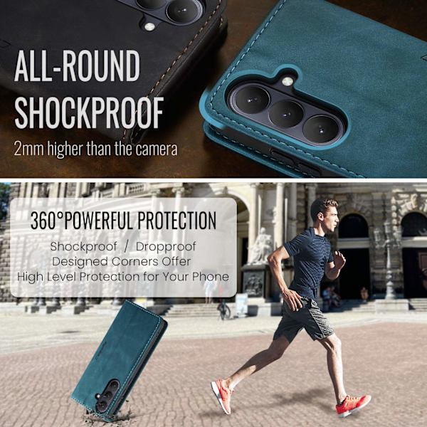 CASEME Plånboksfodral Samsung Galaxy S26+ - Blå Blå
