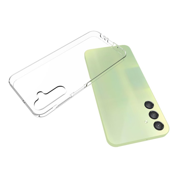Samsung Galaxy A15 Etui TPU Deksel Bakside Transparent