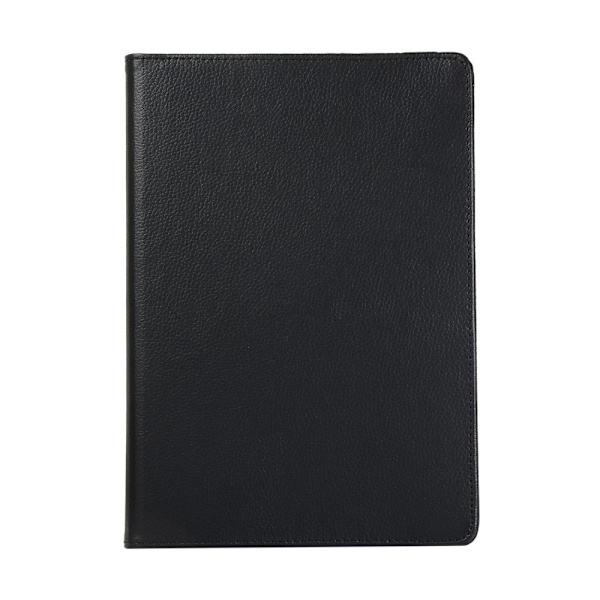 Apple iPad 10.2 2021/2020/2019 Litchi Texture -teline - Musta Black