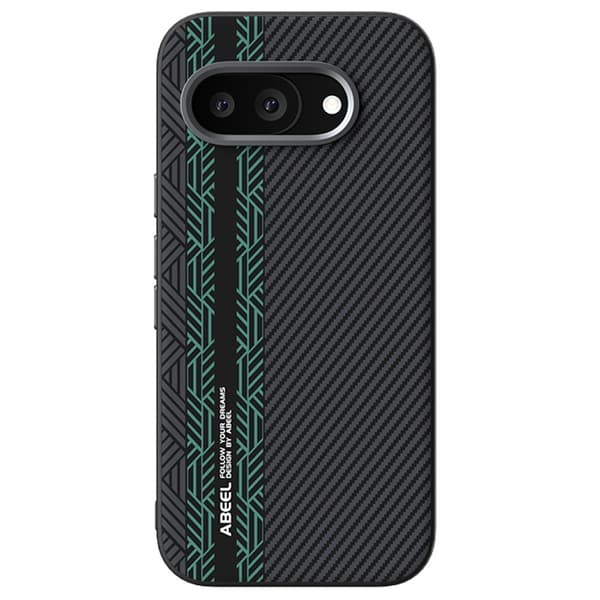 ABEEL Til Google Pixel 9a Cover Mobilcover Kompatibelt med MagSafe Black