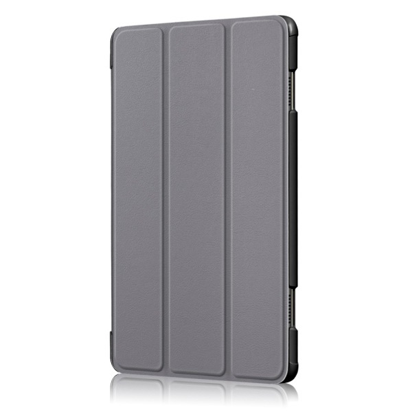 Tri-fold Stand Cover til Lenovo Tab P10 - Grå Grey