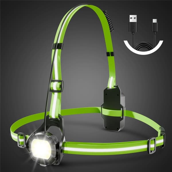 WEST BIKING Lykte lykt Løping Sykling Varsellys 500 Lumen Green