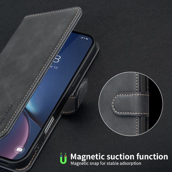 BINFEN Lommebokdeksel til Xiaomi Redmi A7 Pro 4G Black