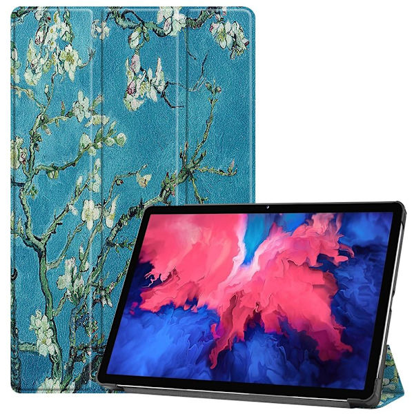 Tri-fold Fodral till Lenovo Tab P11 / P11 Plus - Wintersweet multifärg