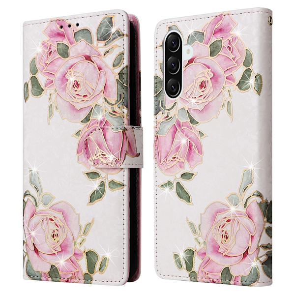 Til Samsung Galaxy A37 5G blomsterdeksel Multicolor