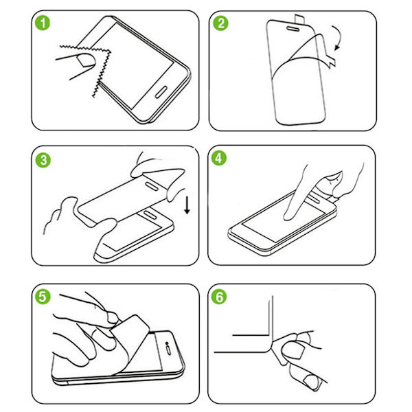 Insynsskydd / Privacy Härdat glas till Samsung Galaxy S7 Transparent