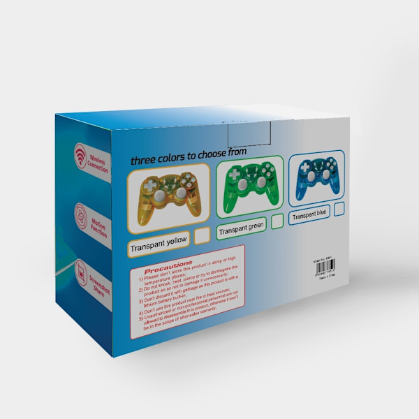 Kompatibel med Nintendo Switch Spel Hand kontroll Bluetooth trådlös Grön