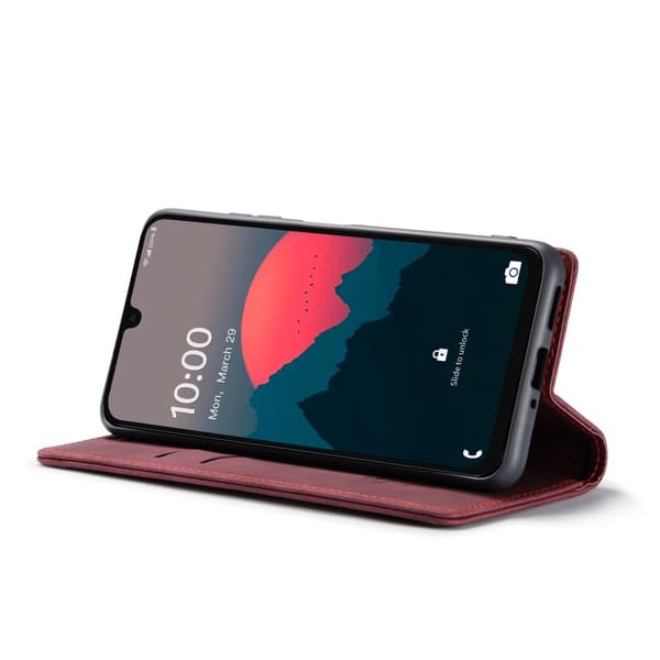 CASEME Retro Pung Taske til Samsung Galaxy A26 Red