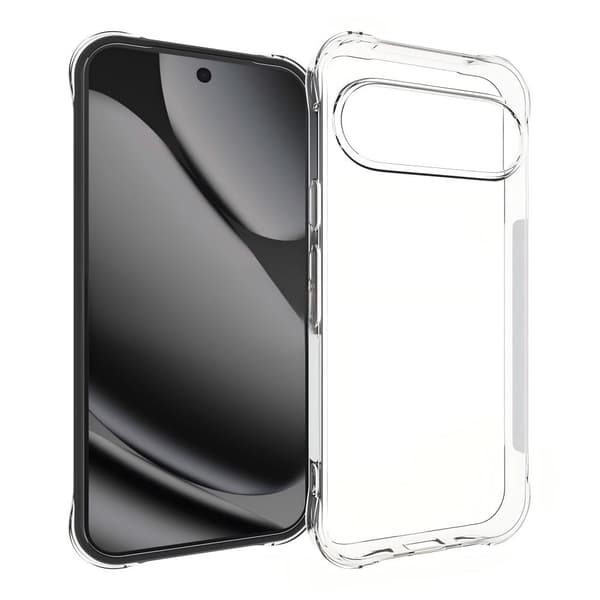 WANLONFENG Puhelinkotelo näytönsuojalla Google Pixel 11 Pro XL:lle Transparent