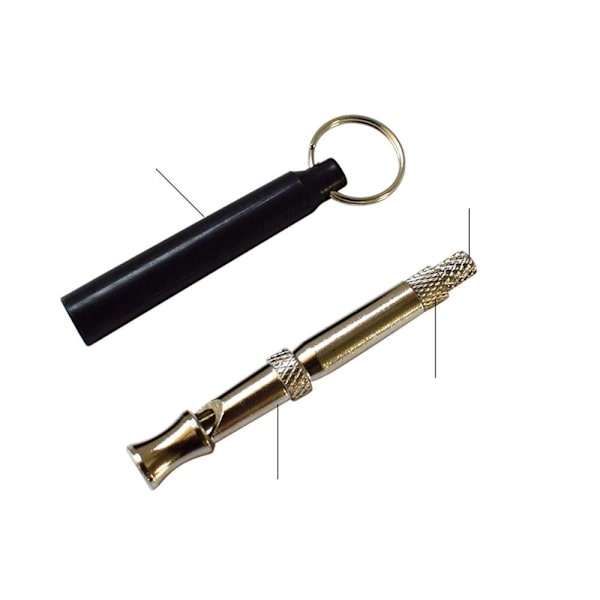 Professional WhistCall Dog Ultra-sonic Whistle for Bark Control and Obedience Black