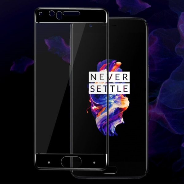 IMAK Full Size Tempered Glass Protector Film for OnePlus 5 Transparent