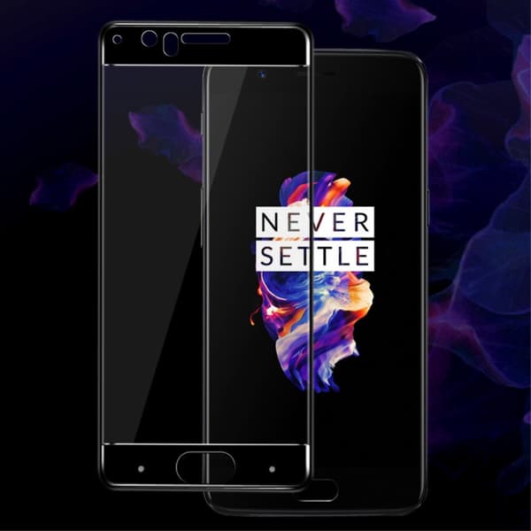 IMAK Full Size Tempered Glass Protector Film - OnePlus 5 Transparent