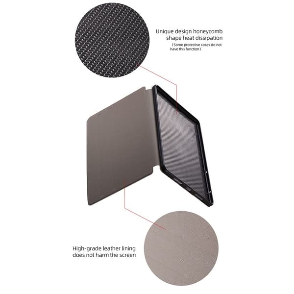 Etui med klaff og stativ for iPad Pro 11 (2024) - Smart Tablettdeksel - Peony Multicolor