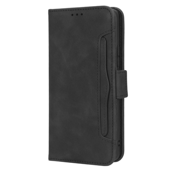 Xiaomi 13 Pro Multiple Card Slots Phone Wallet Case - Black Black