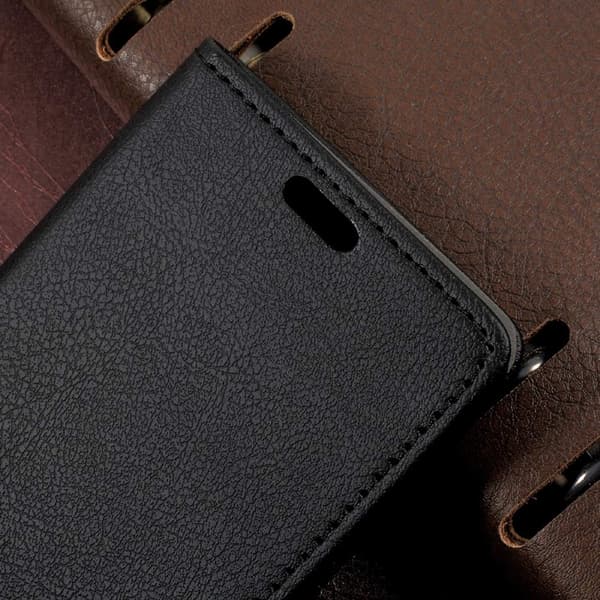 Asus Zenfone Live - Lommebok - deksel - Svart Black