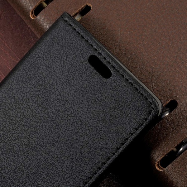 Wallet Stand Case til Asus Zenfone Live ZB501KL - Sort Black