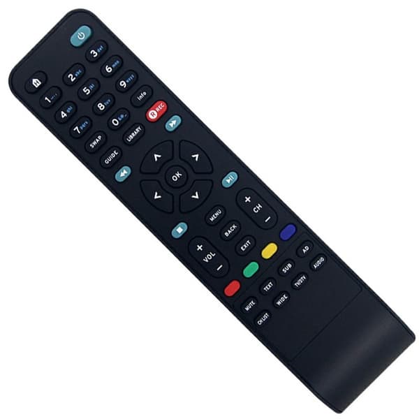 Fjernkontroll utskifting RC1994505 / 01 Sandstrom TV Box Black