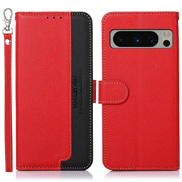 KHAZNEH Telefondæksel til Google Pixel 8 Pro Red