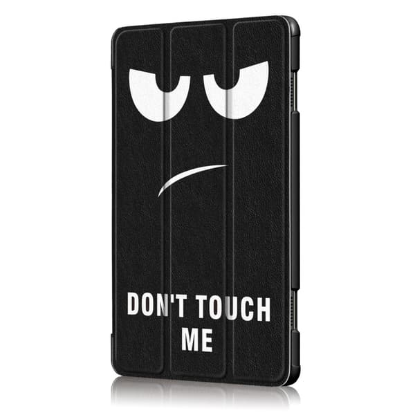 Tri - fold Fodral till Lenovo Tab P10 - Do Not Touch Svart