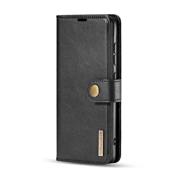 DG.MING Samsung Galaxy A71 Split Lommebok - deksel I Lær - Svart Black