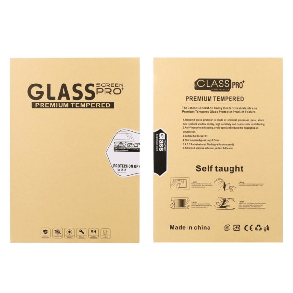 Samsung Galaxy Tab A7 10.4" härdat glas Transparent