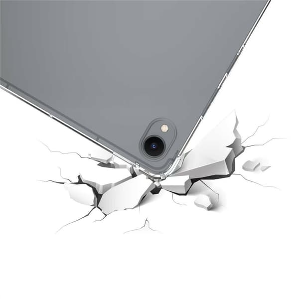 Stöttåligt transparent surfplattefodral till Samsung Galaxy Tab S12+ Transparent