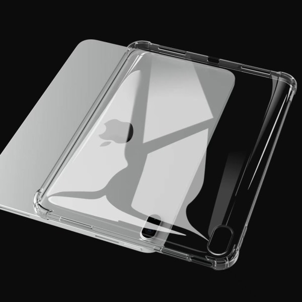 iPad 10.9 (2022)/iPad 10. generation af TPU-etui hjørnebeskyttelse Transparent