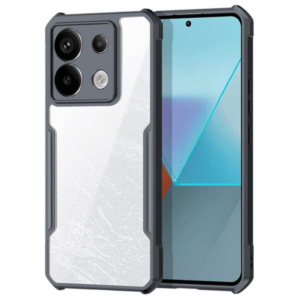 XUNDD for Xiaomi Redmi Note 13 Pro 5G Deksel Akryl + TPU Black