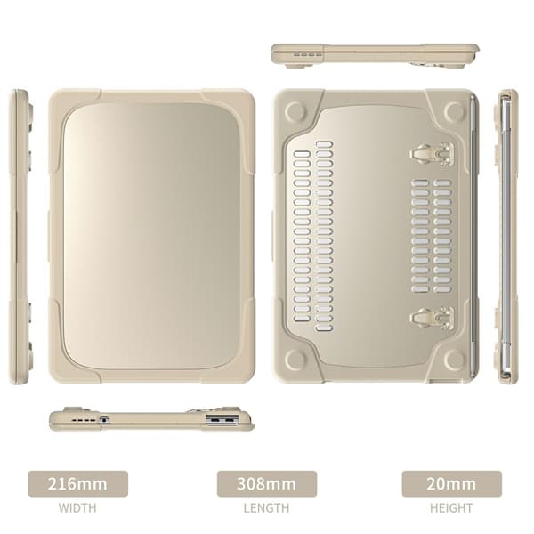 Laptopskal med Ställ till MacBook Neo 13 tum (2026) Khaki