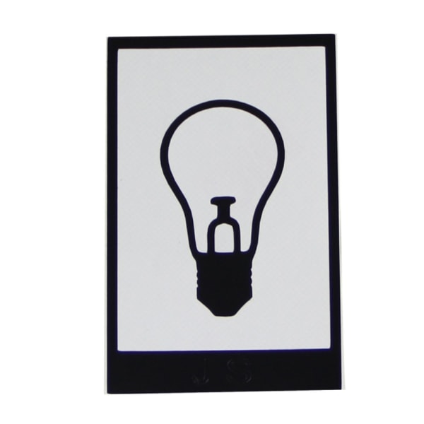HAT PRINCE Stylish Chic PVC Decal Sticker for iPad - Bulb