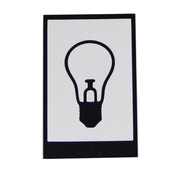 HAT PRINCE Stylish Chic PVC Decal Sticker - iPad - Bulb