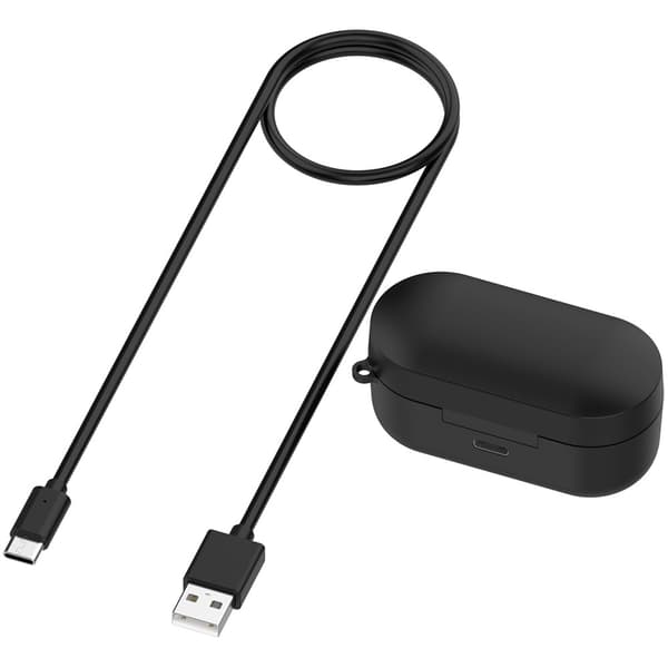Laddningsbox Laddningsfodral för Panasonic Technics EAH-AZ80 laddningsbox 600mAh Svart