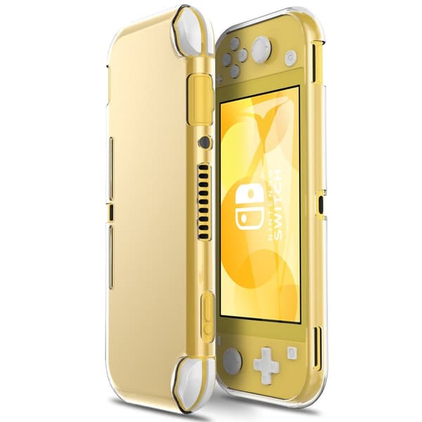 Kompatibel med Nintendo Switch Lite Transparent holdbart blødt TPU cover Transparent