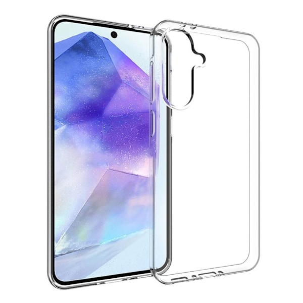 Til Samsung Galaxy A56 Deksel TPU Bakdeksel Transparent