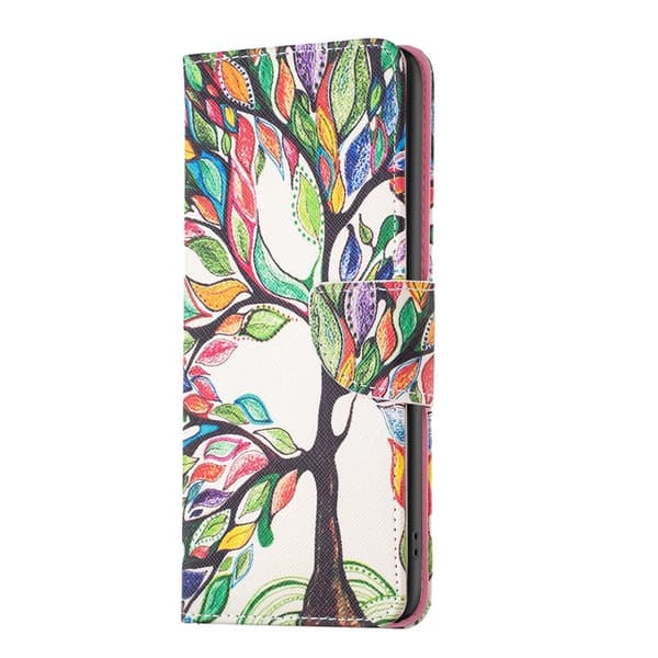Til Sony Xperia 1 VI tegnebogstativetui mønstertelefoncover Multicolor
