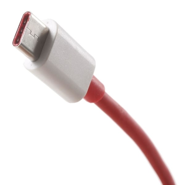 1m Dash Charge USB Type-C Data Sync -latauskaapeli OnePlus 5 3: lle Red