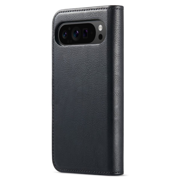 DG.MING 2 i 1 Plånboksfodral till Google Pixel 9 Pro XL Svart