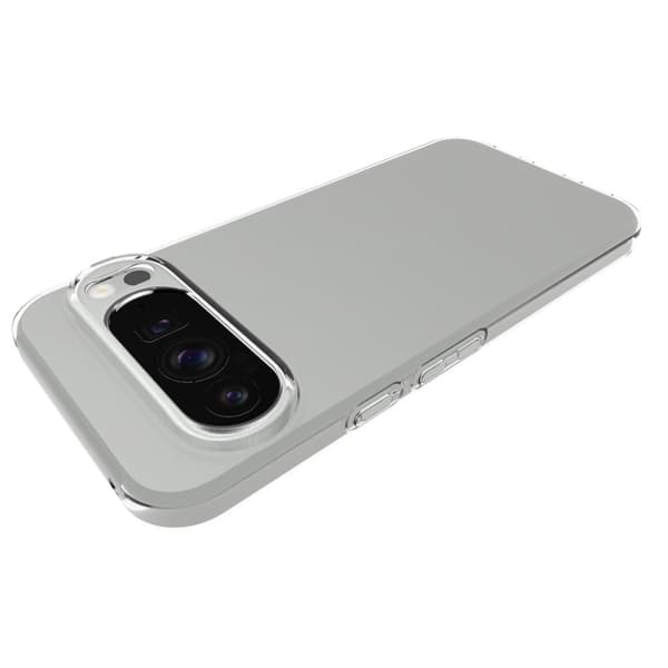 For Google Pixel 10 Pro XL Deksel Mykt TPU-telefondeksel Transparent