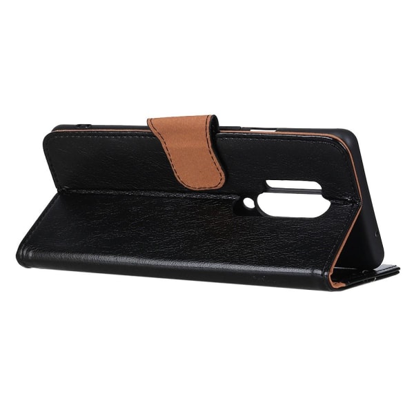 OnePlus 8 Pro Textured Split Wallet Case - Sort Black