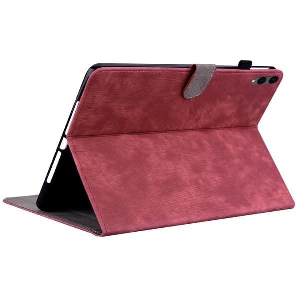 Tablettikotelo tiikeripainatuksella Samsung Galaxy Tab S12+ puhelimelle Red