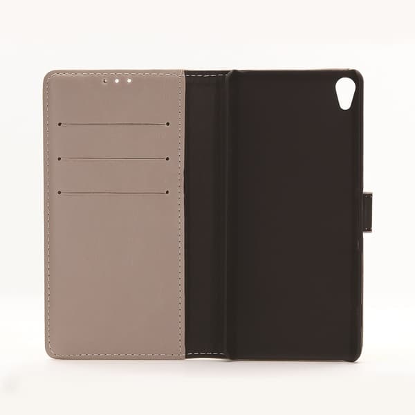 Sony Xperia XA Retro Lommebok - cover Beige Beige