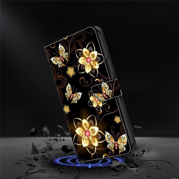 För Google Pixel 10 Pro XL Plånboksfodral Mönstertryckt PU-läder Flip Stativ Mobilfodral multifärg