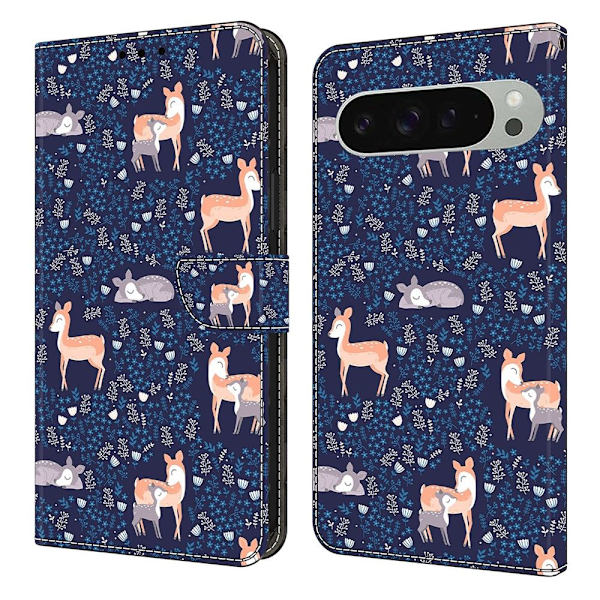For Google Pixel 10 Pro XL Wallet Case Pattern Printing PU Leather Flip Stand Phone Cover Multicolor