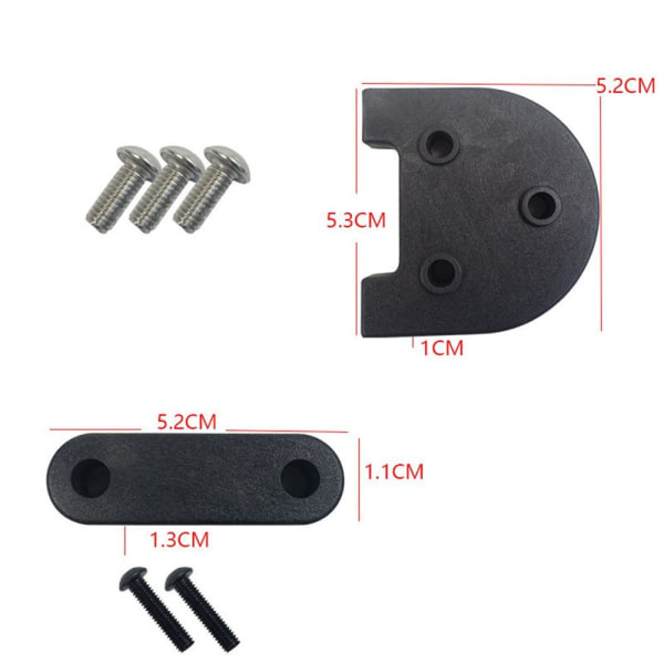 Bageste mudderbeskyttelsesskærme til Xiaomi M365 Scooter Black