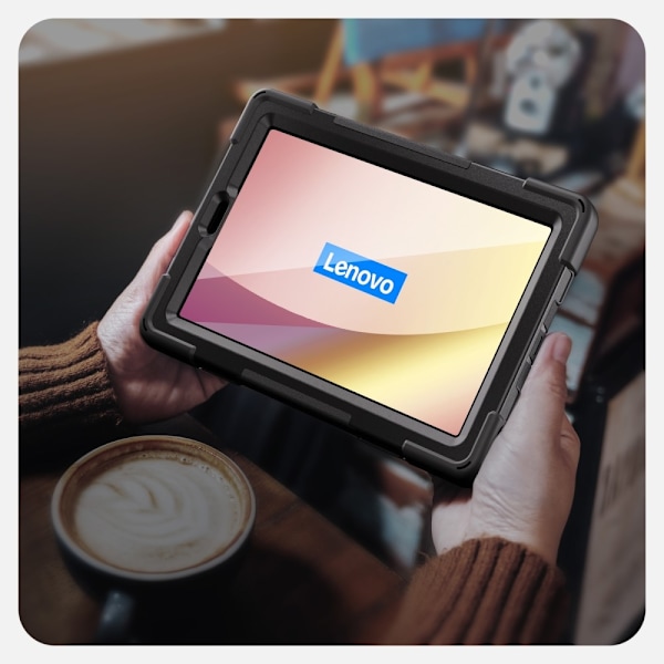 Lenovo Tab M9 TB-310FU (2023) Heavy Duty Armor -kotelo Black