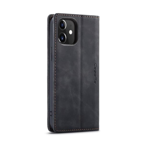 CASEME Lommebok - deksel iPhone 12/12 Pro - Svart Black
