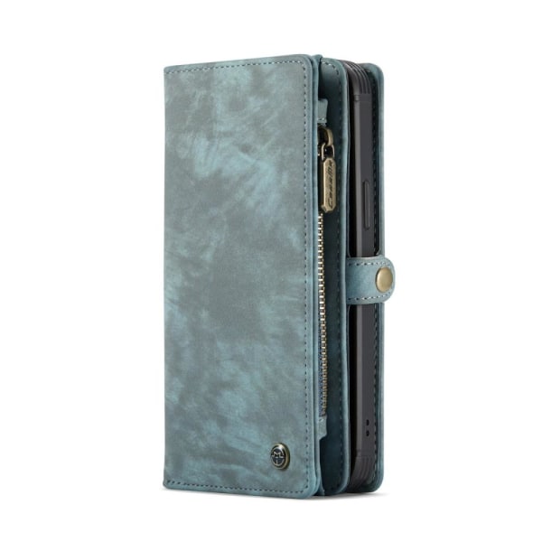 CASEME iPhone 12 Pro Max 2-in-1 Wallet Phone Shell Blue Blue
