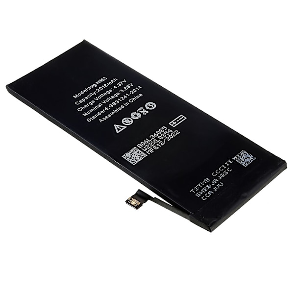 Til iPhone SE (2022) 3,88V 2018mAh Li-ion batteri reservedel Black