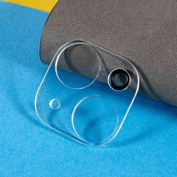 iPhone 14 Plus Anti-ridse 3D kamera linse beskyttelsesfilm Transparent
