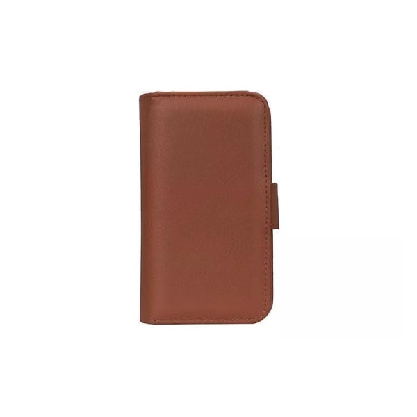Iphone X case Lisää taskuja 6 taskua Ruskea Brown